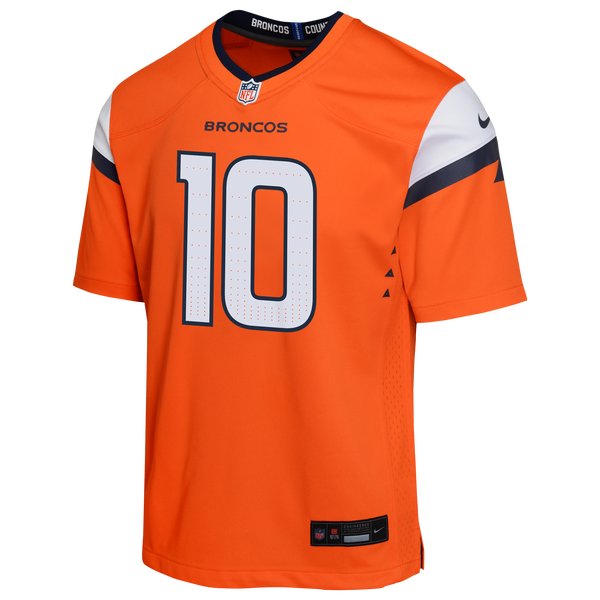 Nike NFL Game Jersey - Boys' Grade School - Orange - Image 2