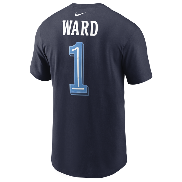 Nike Titans NFL Rival CW1 Short Sleeve T-Shirt - Men's - Navy - Image 3