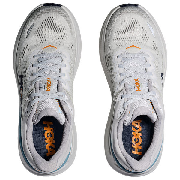 HOKA Bondi 9 - Men's - Blue/Cosmic Grey/Stardust - Image 4
