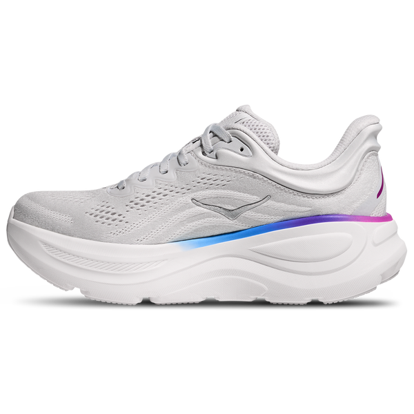 HOKA Bondi 9 - Women's - Cosmic Grey/White - Image 2