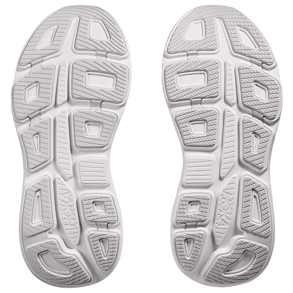 HOKA Bondi 9 - Women's - Cosmic Grey/White - Image 5