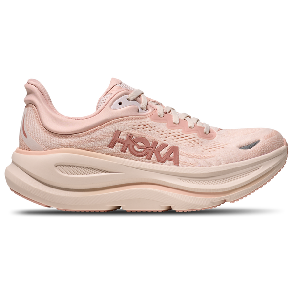 HOKA Bondi 9 - Women's - Rose Cream/Rose Latte