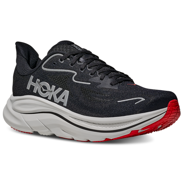 HOKA Clifton 10 - Men's - Black/Silver - Image 6