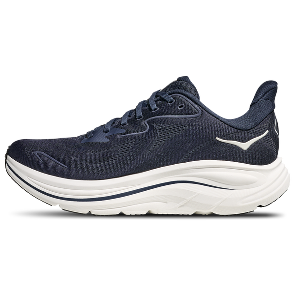 HOKA Clifton 10 - Men's - White/Navy - Image 2
