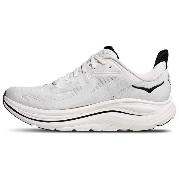 HOKA Clifton 10 - Men's - White/Black - Image 2