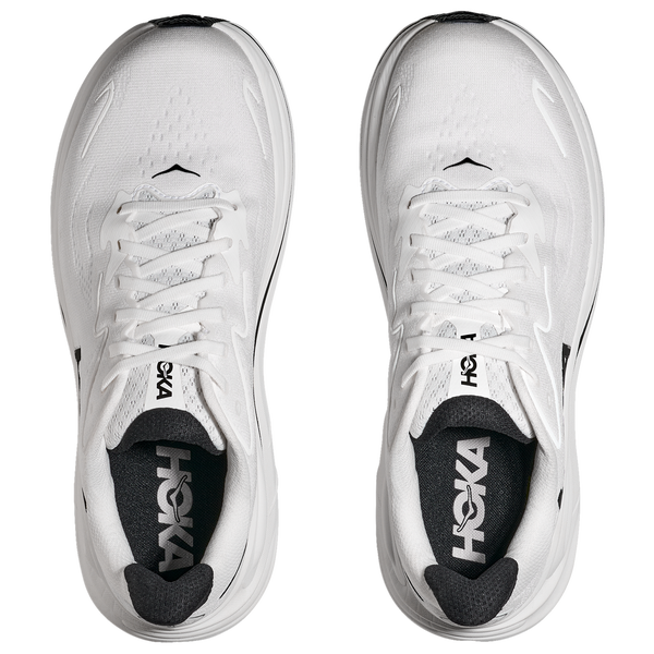 HOKA Clifton 10 - Men's - White/Black - Image 4