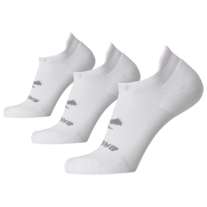 Brooks Run-In 3 Pack No Show Socks - Men's - White
