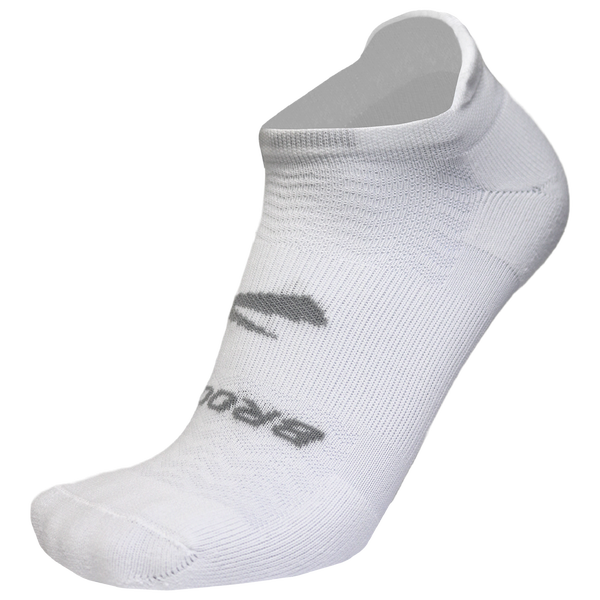 Brooks Run-In 3 Pack No Show Socks - Men's - White - Image 5