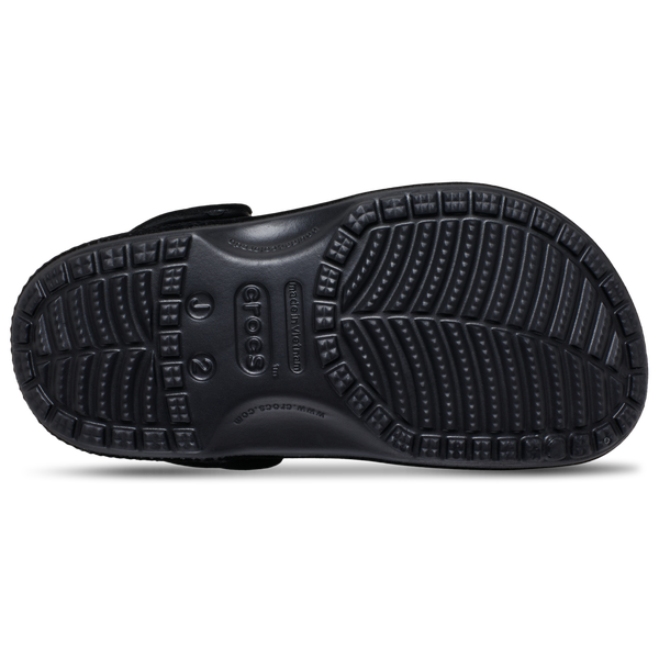 Crocs Classic Clogs Velvet - Girls' Grade School - Black - Image 4