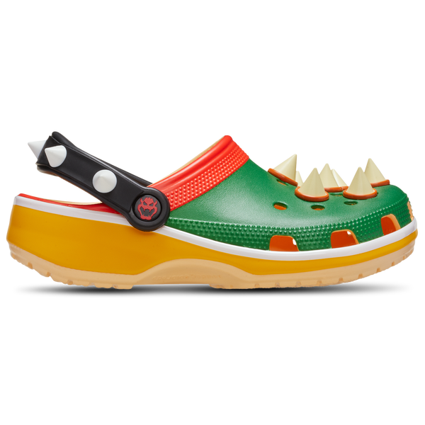 Crocs Bowser Classic Clogs - Men's - Multi/Green - Image 2