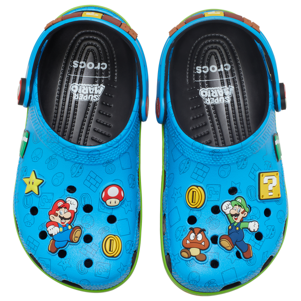 Crocs Super Mario Clogs - Boys' Grade School - Multi/Multi
