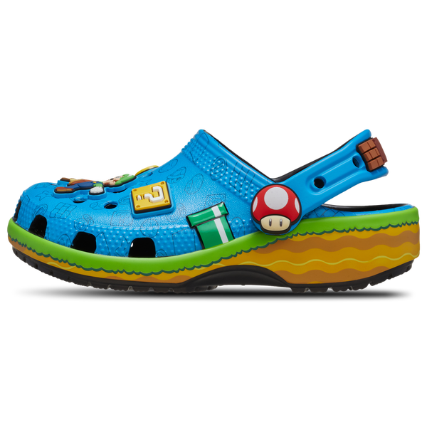 Crocs Super Mario Clogs - Boys' Grade School - Multi/Multi - Image 3