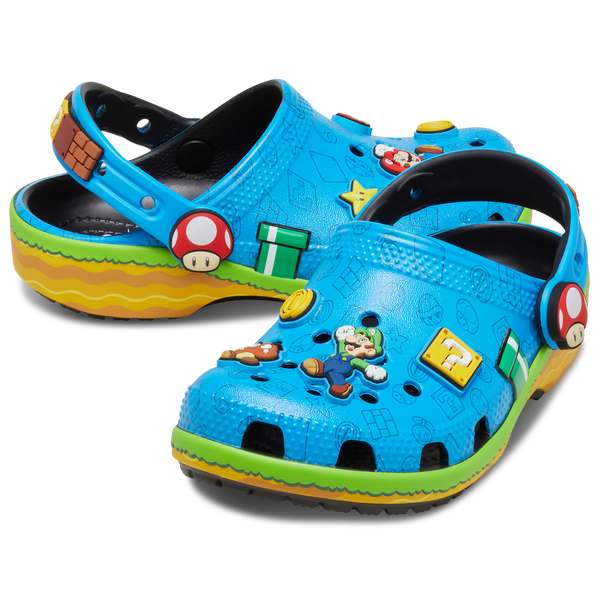Crocs Super Mario Clogs - Boys' Grade School - Multi/Multi - Image 7