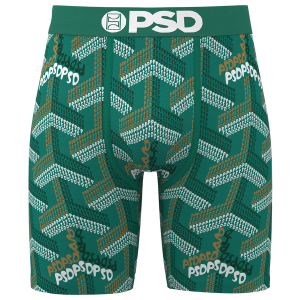 PSD Graphic Briefs - Men's - White/Green