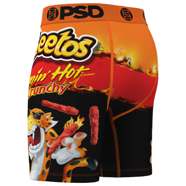 PSD Graphic Briefs - Men's - Black/Orange/Red - Image 4