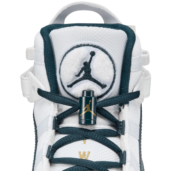Jordan 6 Rings - Boys' Grade School - White/Metallic Gold/Armory Navy - Image 9