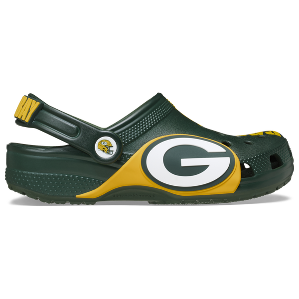 Crocs NFL Classic Clogs - Men's - Yellow/Green - Image 2