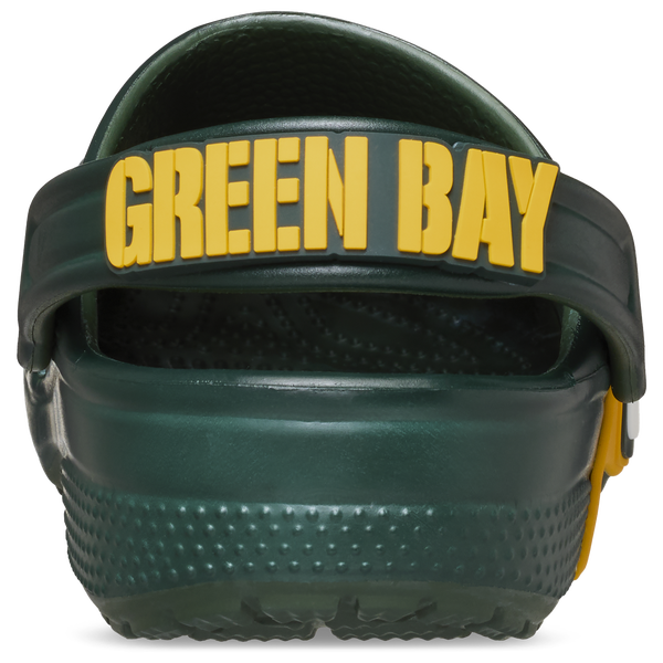 Crocs NFL Classic Clogs - Men's - Yellow/Green - Image 4