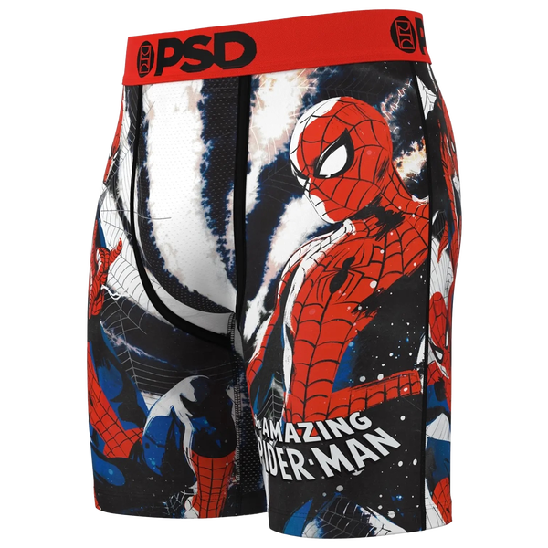 PSD Spider-Man 3 Pack Underwear - Men's - Red/Black/Blue - Image 3
