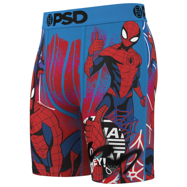 PSD Spider-Man 3 Pack Underwear - Men's - Red/Black/Blue - Image 4