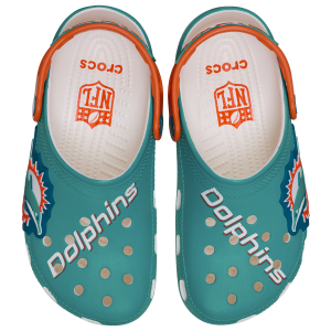 Crocs NFL Classic Clogs - Men's - Teal/Orange