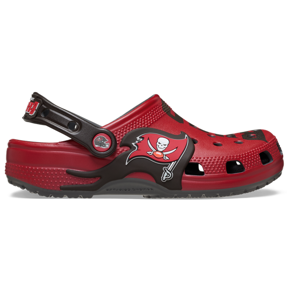 Crocs NFL Classic Clogs - Men's - Red/Black - Image 2