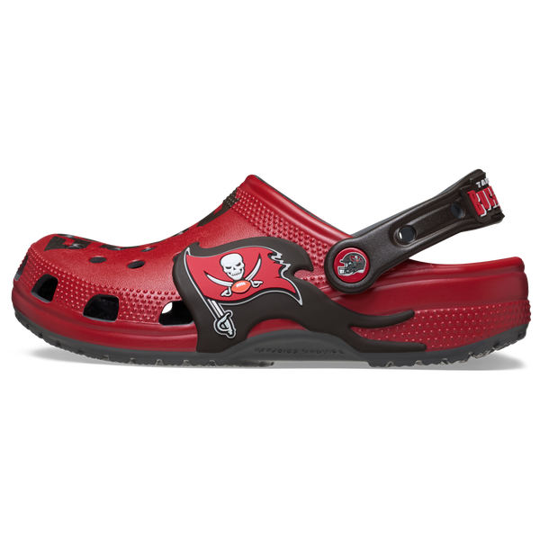 Crocs NFL Classic Clogs - Men's - Red/Black - Image 3