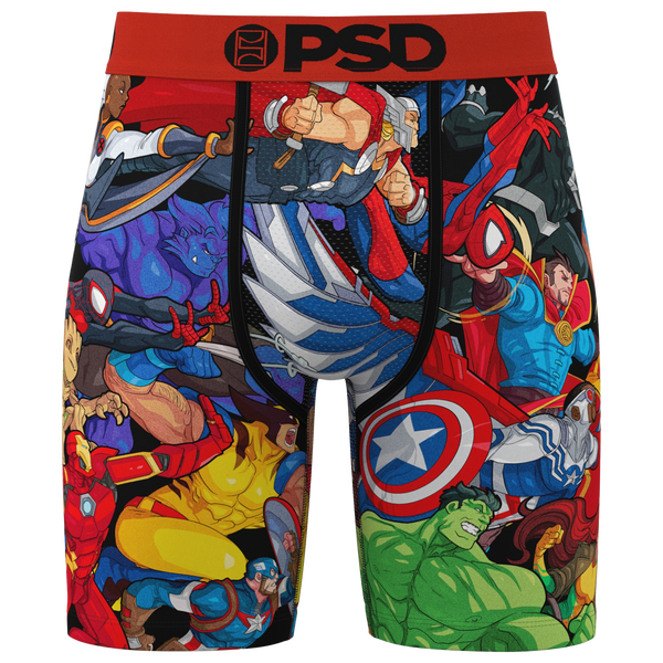 PSD Marvel Squad Underwear - Men's - Multi/Red