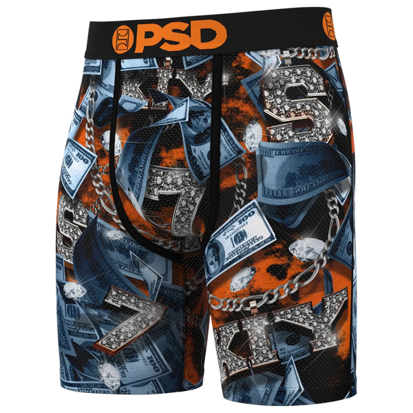PSD Graphic Briefs - Men's - Black/Red/Blue - Image 3