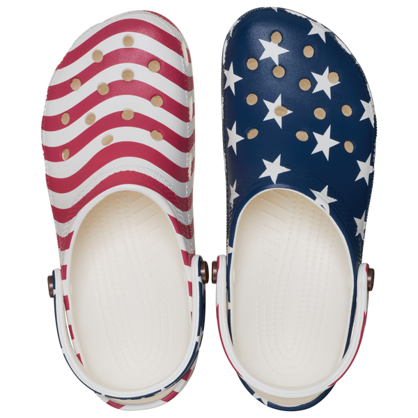 Crocs Classic Clogs Americana - Men's - Blue/Red/White - Image 4