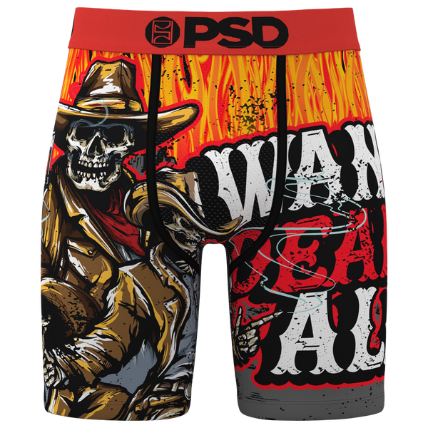 PSD Graphic Briefs - Men's - Orange/Red/Black