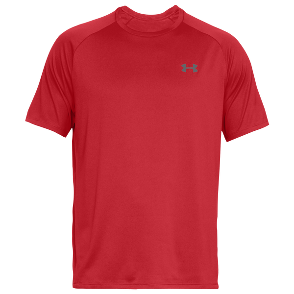 Under Armour Tech 2.0 Short Sleeve T-Shirt - Men's - Red/Graphite