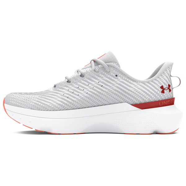 Under Armour Infinite Pro - Men's - White/Halo Grey/Earthen Orange - Image 2