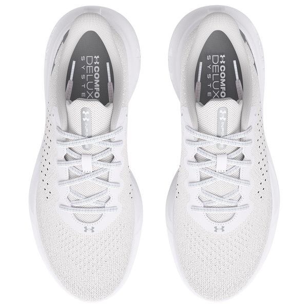 Under Armour Infinite - Women's - White/Metallic Silver/White - Image 4