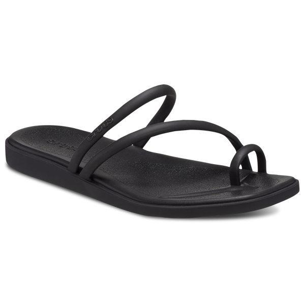 Crocs Miami Toe Loop Sandals - Women's - Black - Image 5