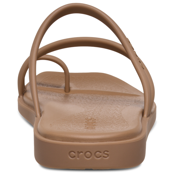 Crocs Miami Toe Loop Sandals - Women's - Milk Chocolate - Image 2