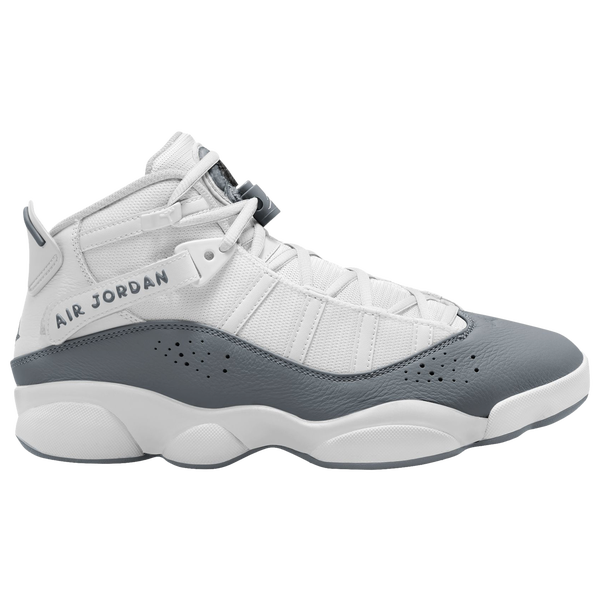 Jordan 6 Rings - Men's - White/White/Cool Grey - Image 2