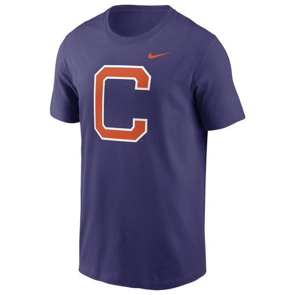 Nike Clemson Alt Logo Short-Sleeve T-Shirt - Men's - Purple - Image 2