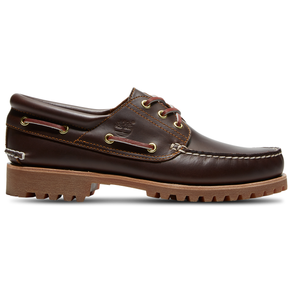 Timberland Authentics 3-Eye Boat Shoe - Men's - Brown