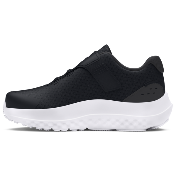 Under Armour Surge 4 - Boys' Toddler - Anthracite/White/Black - Image 2