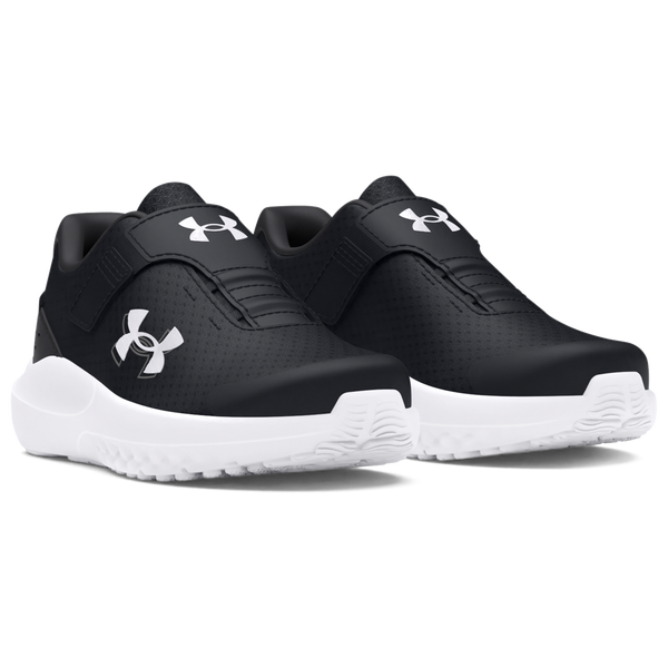 Under Armour Surge 4 - Boys' Toddler - Anthracite/White/Black - Image 3