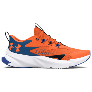 Under Armour Scramjet 6 - Boys' Grade School - Orange Blast/Tech Blue/Orange Blast