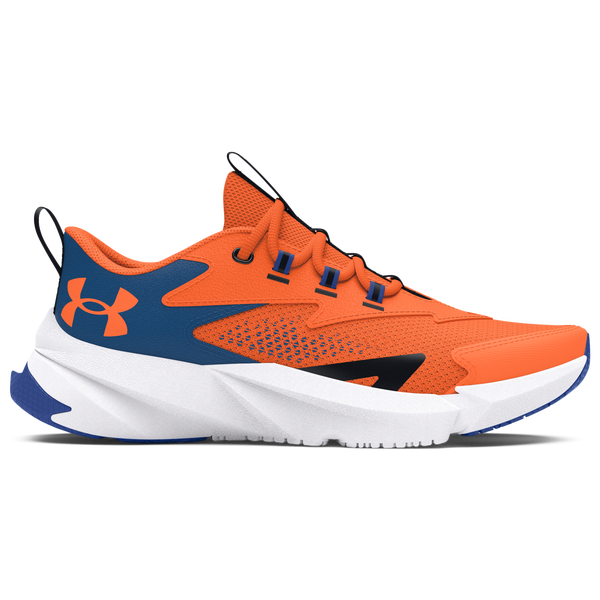 Under Armour Scramjet 6 - Boys' Grade School - Orange Blast/Tech Blue/Orange Blast
