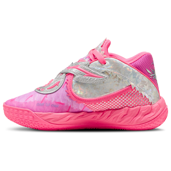 PUMA MB.05 World Tour - Boys' Grade School - Pink/Silver - Image 2