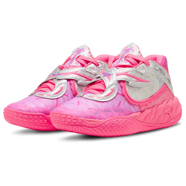 PUMA MB.05 World Tour - Boys' Grade School - Pink/Silver - Image 6