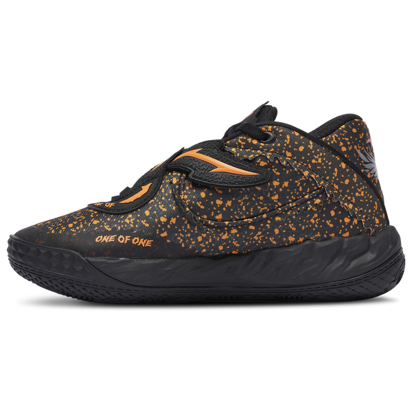 PUMA MB.05 Shadows - Boys' Grade School - Black/Pink/Orange - Image 7