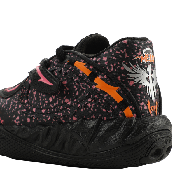 PUMA MB.05 Shadows - Boys' Preschool - Black/Pink/Orange - Image 5