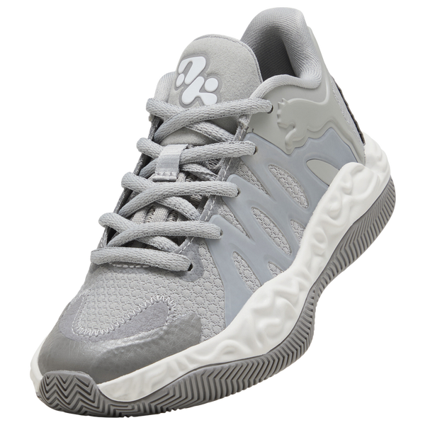 PUMA Hali 1 - Boys' Preschool - Grey Echo/Feather Grey - Image 7