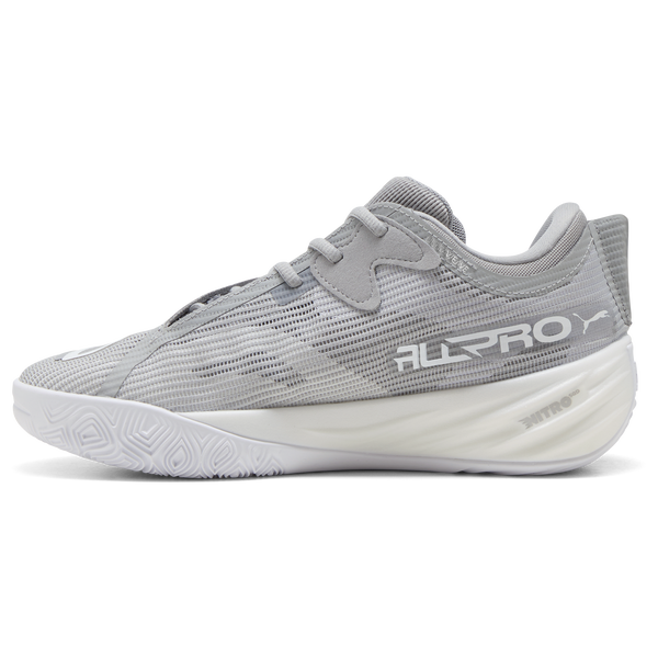 PUMA All-Pro Nitro 2 Core - Men's - Gray Echo/White/Silver - Image 2