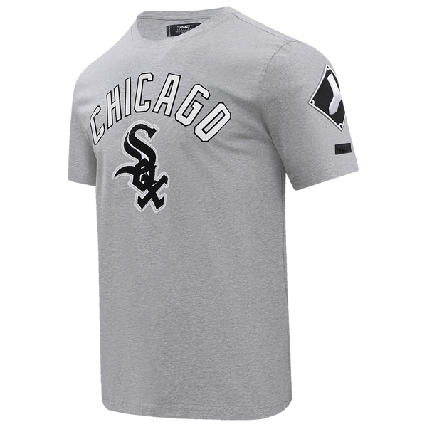 Pro Standard WHITE SOX CLASSIC BRISTLE SJ TEE - Men's - Heather Grey - Image 3